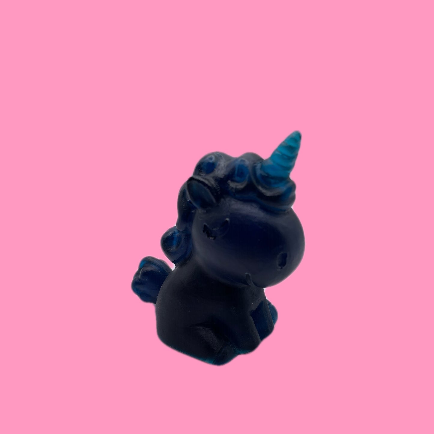 Small Dark Turquoise Unicorn