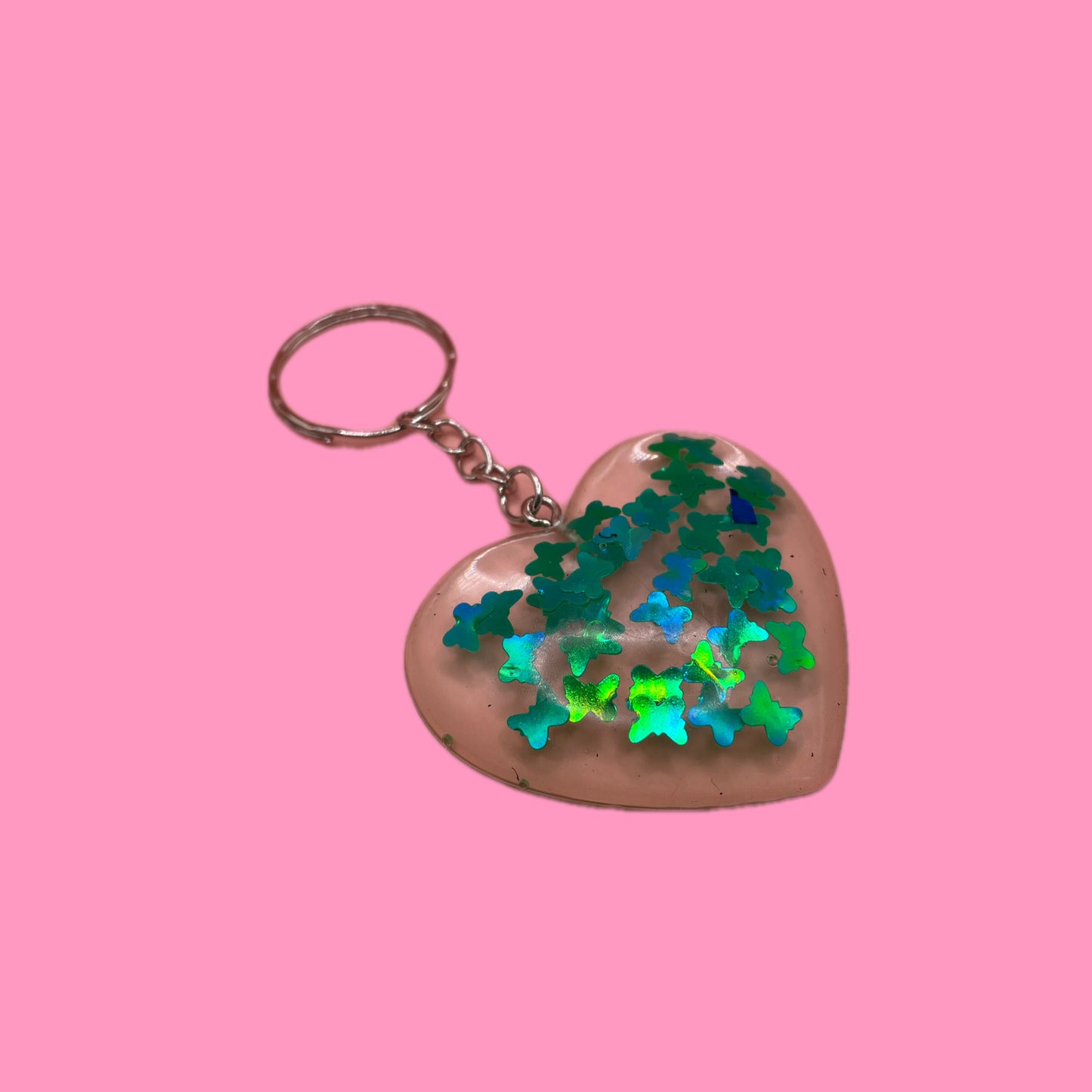 Heart glitter
