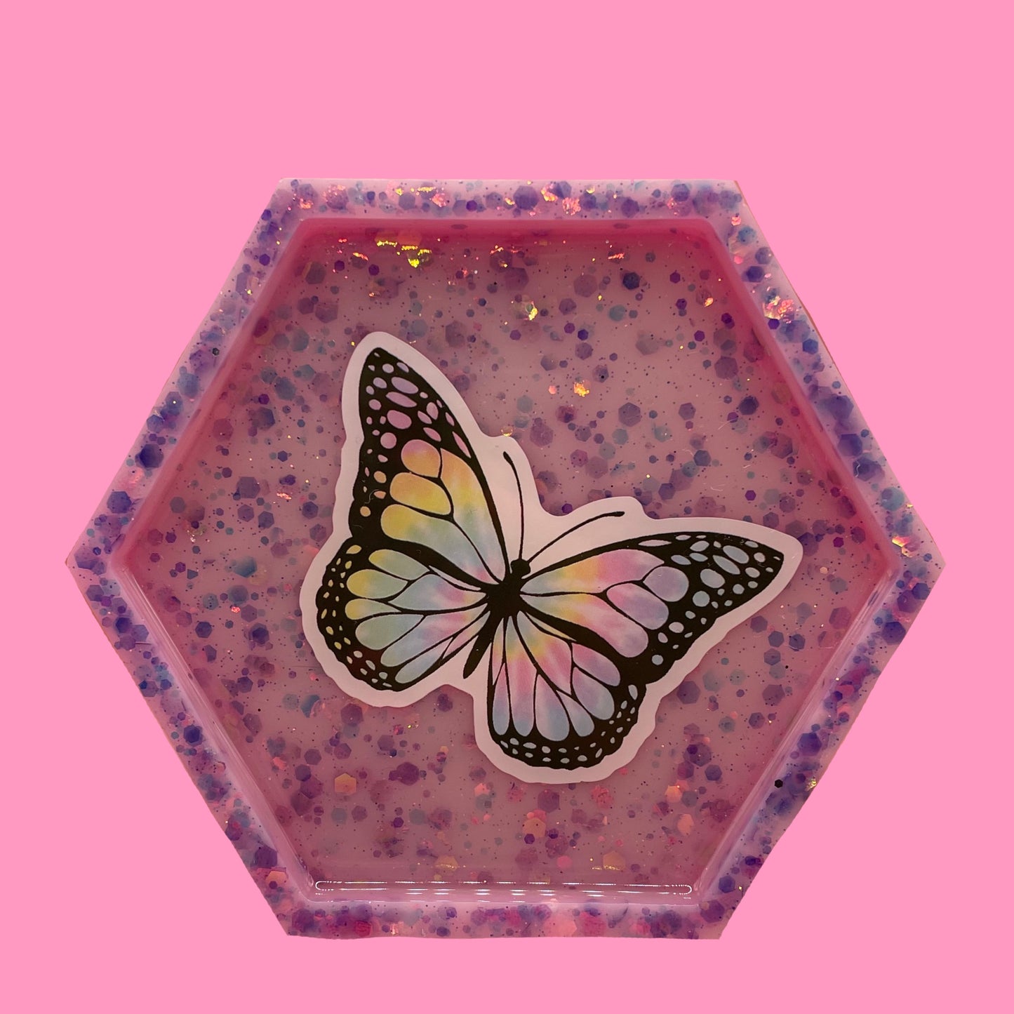 Butterfly trinket tray 1
