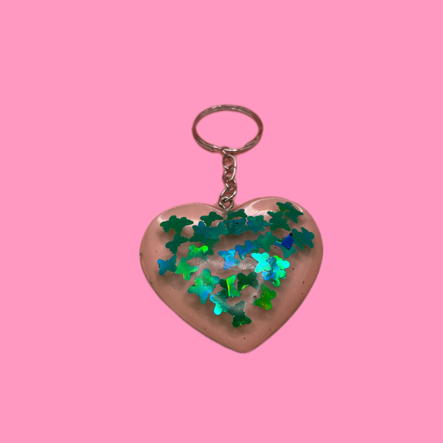 Heart glitter