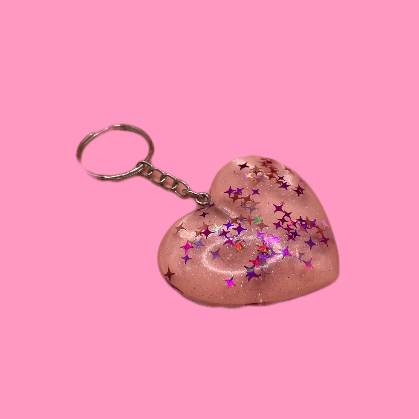 Heart glitter