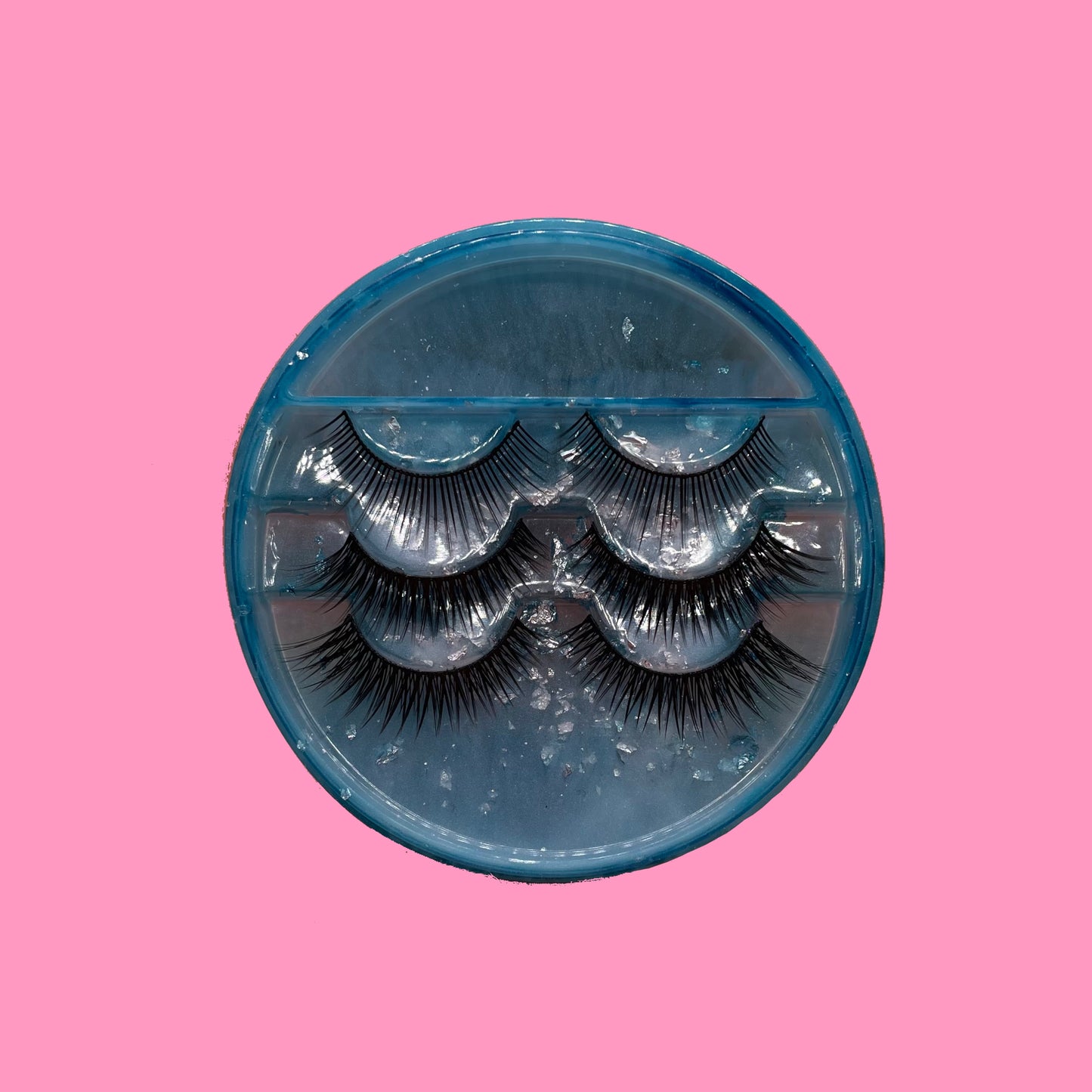 Blue eyelash box