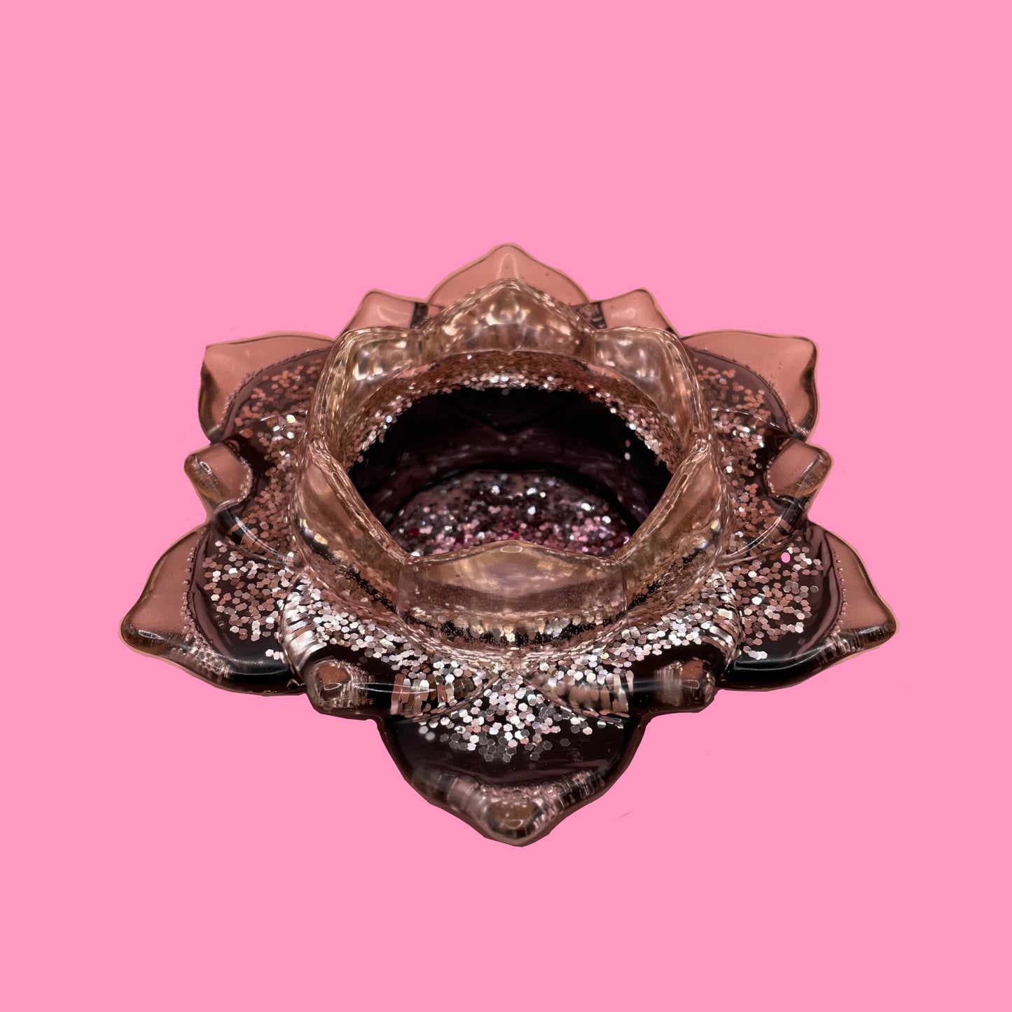 Glitter candle holder 2