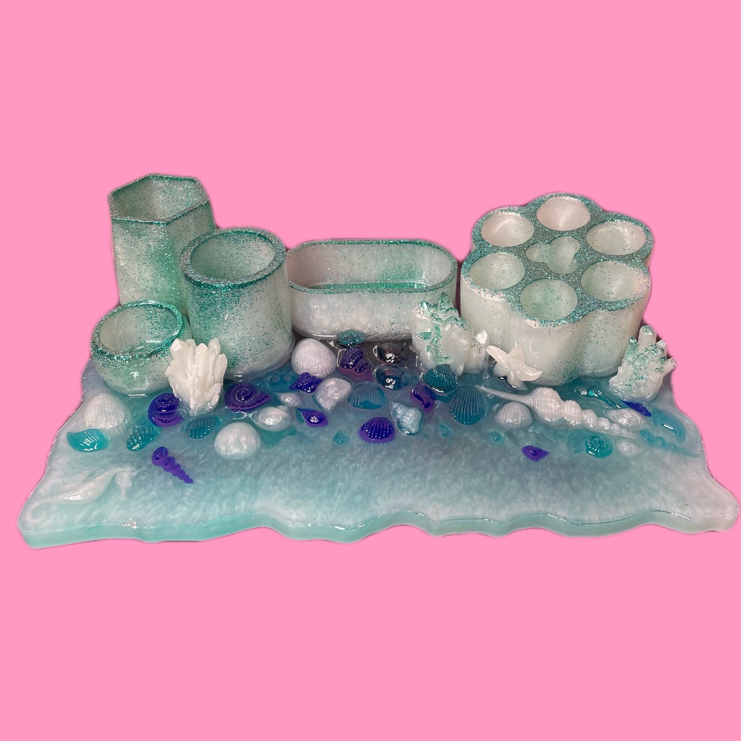 Plateau Makeup Ocean turquoise