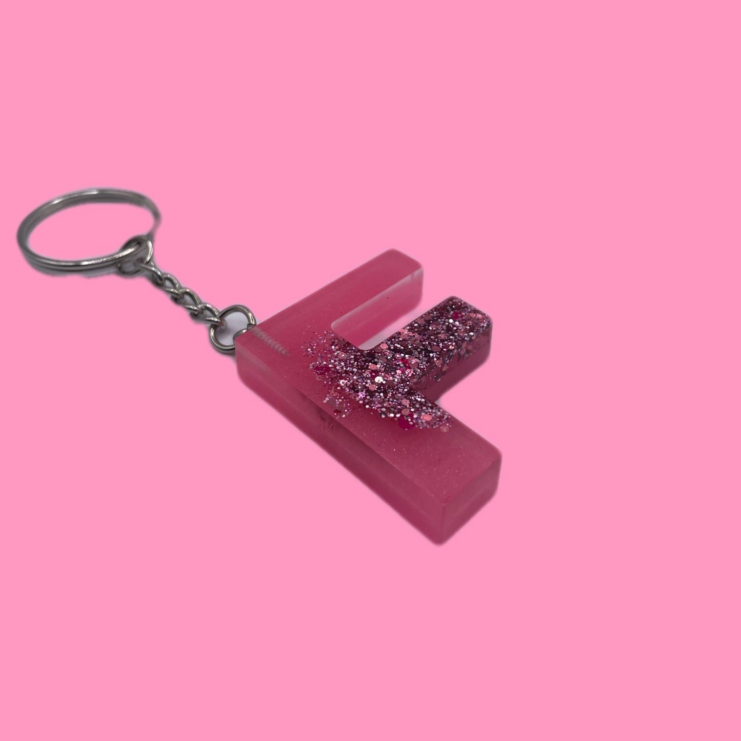 Pink & Glitter Letter