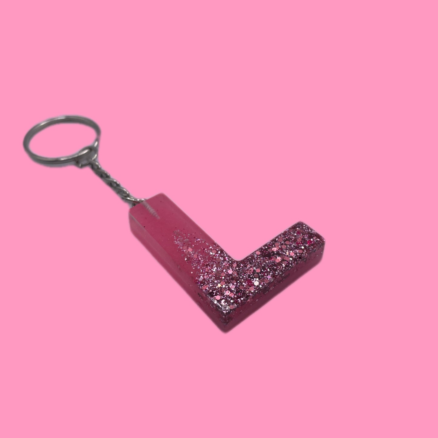 Pink & Glitter Letter