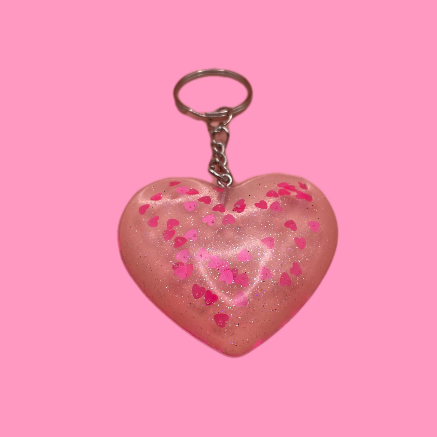 Heart glitter