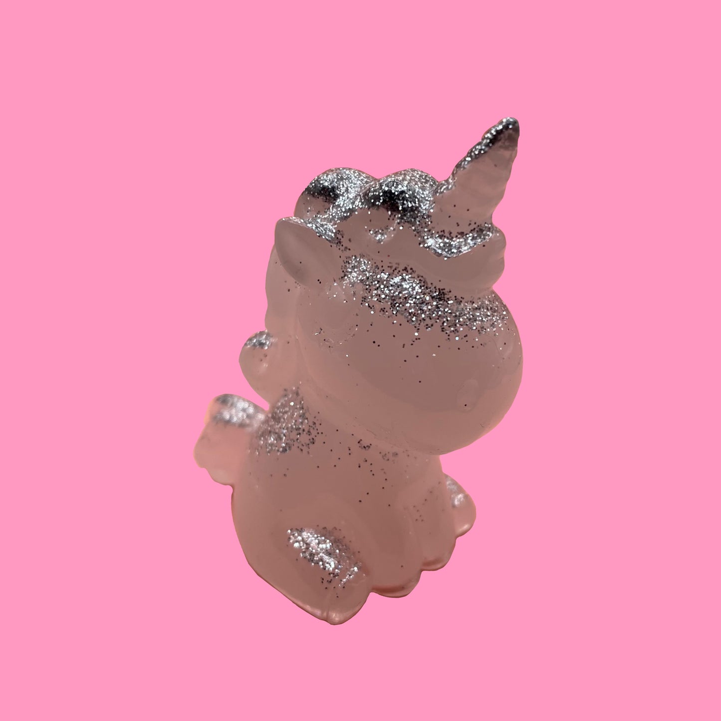 Small white/silver unicorn