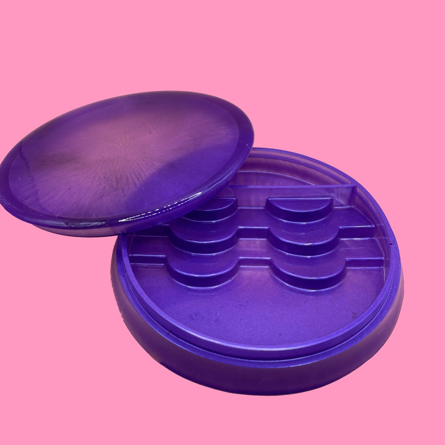 Purple eyelash box