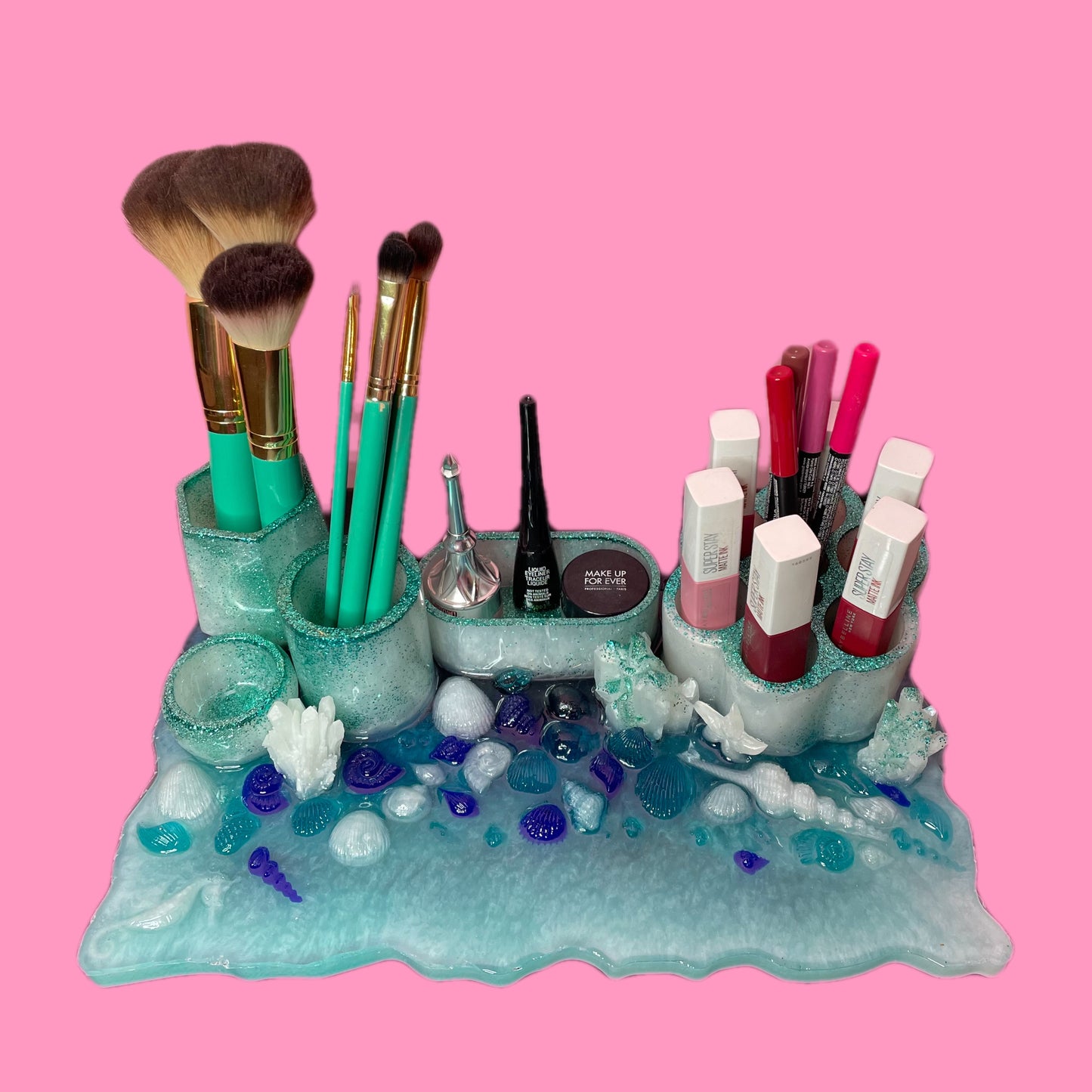 Plateau Makeup Ocean turquoise