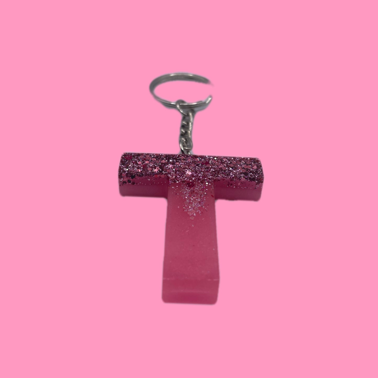 Pink & Glitter Letter