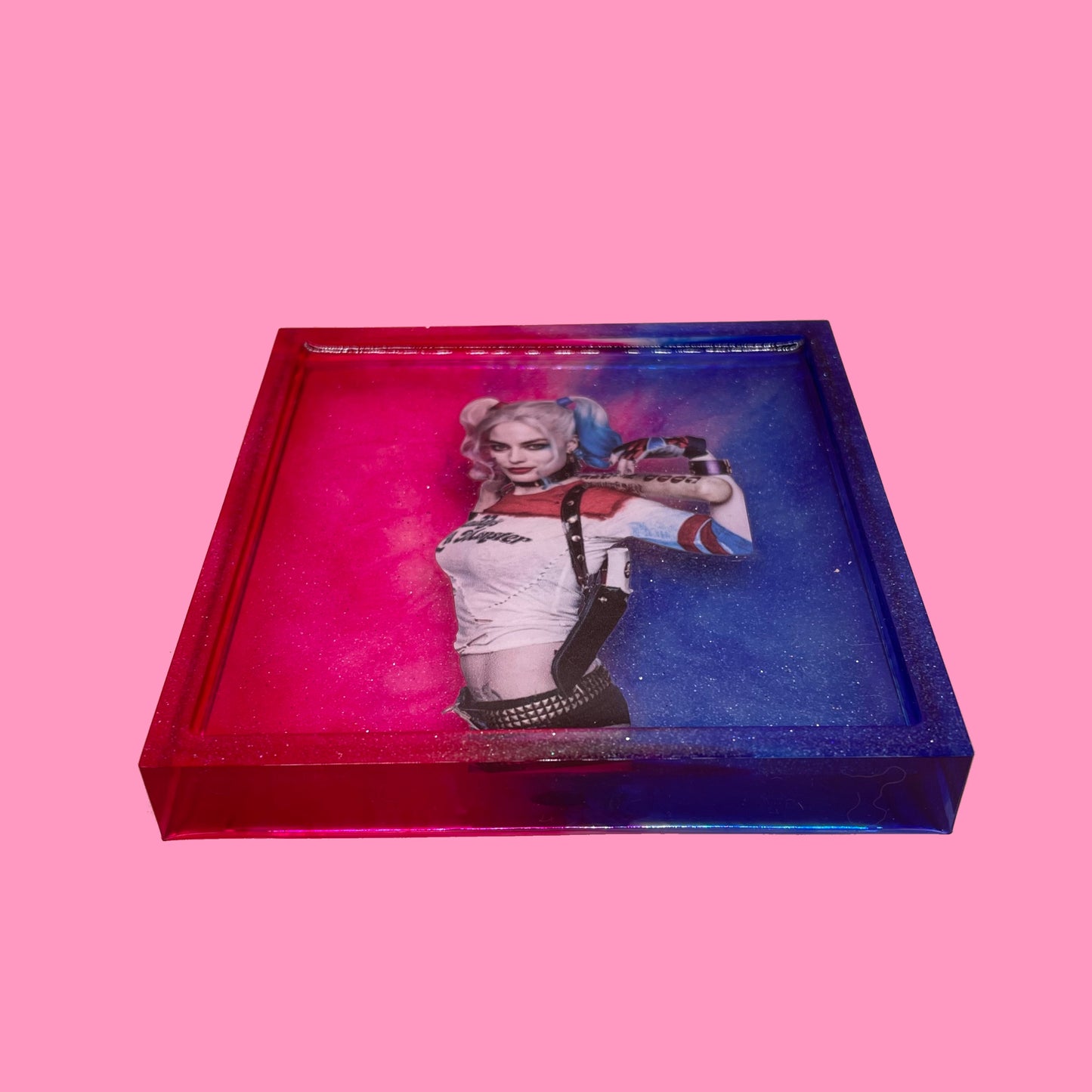 Vide poche carré Harley Q.