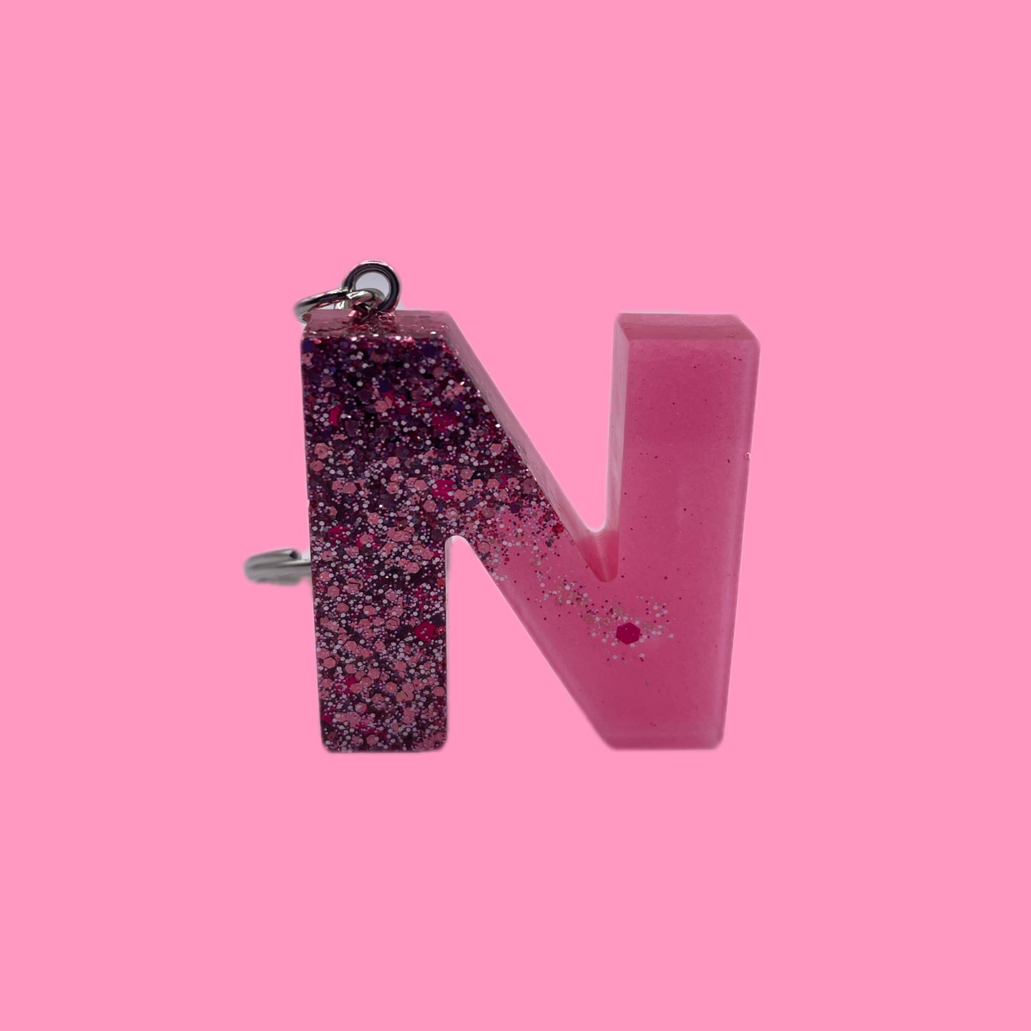 Pink & Glitter Letter