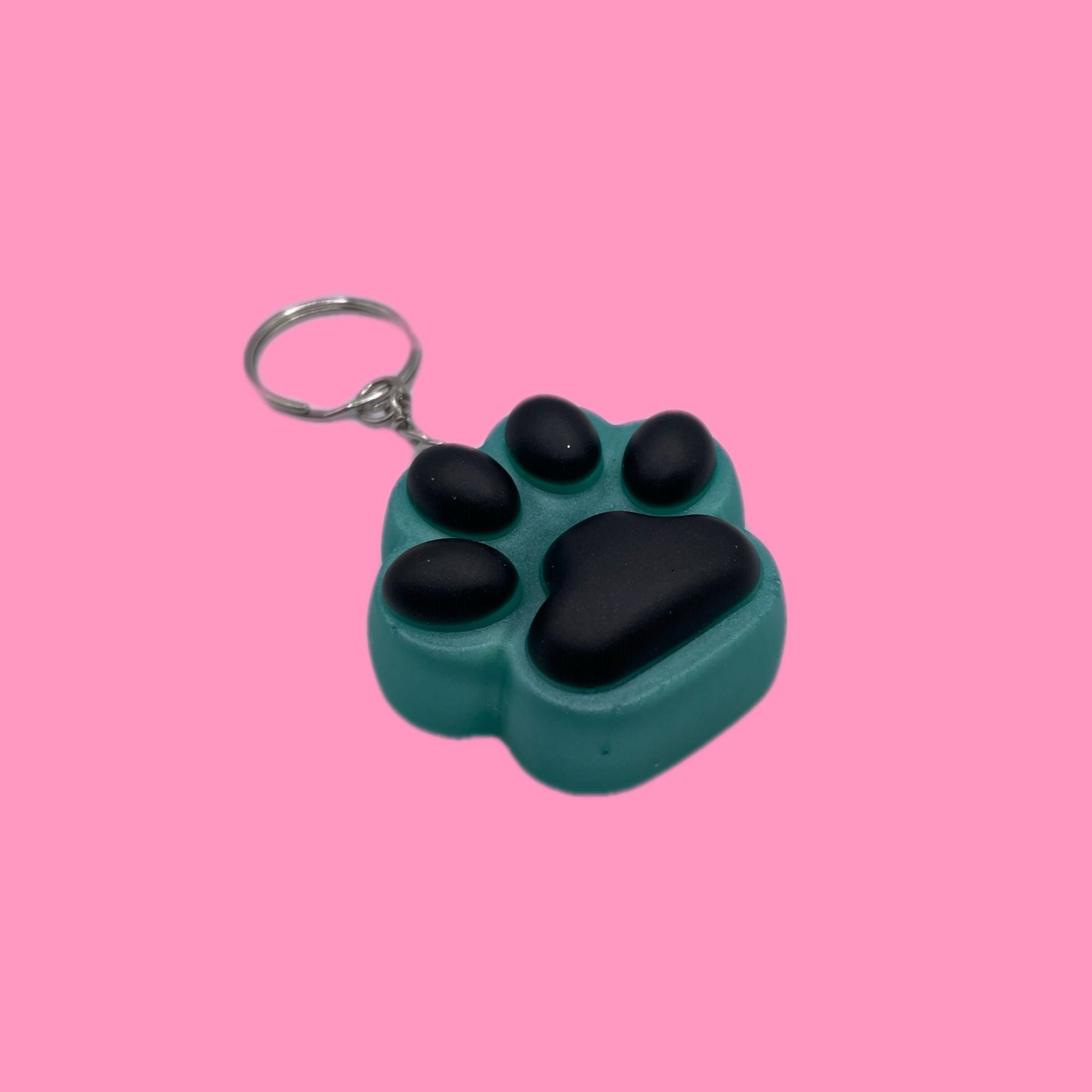 Grande patte turquoise