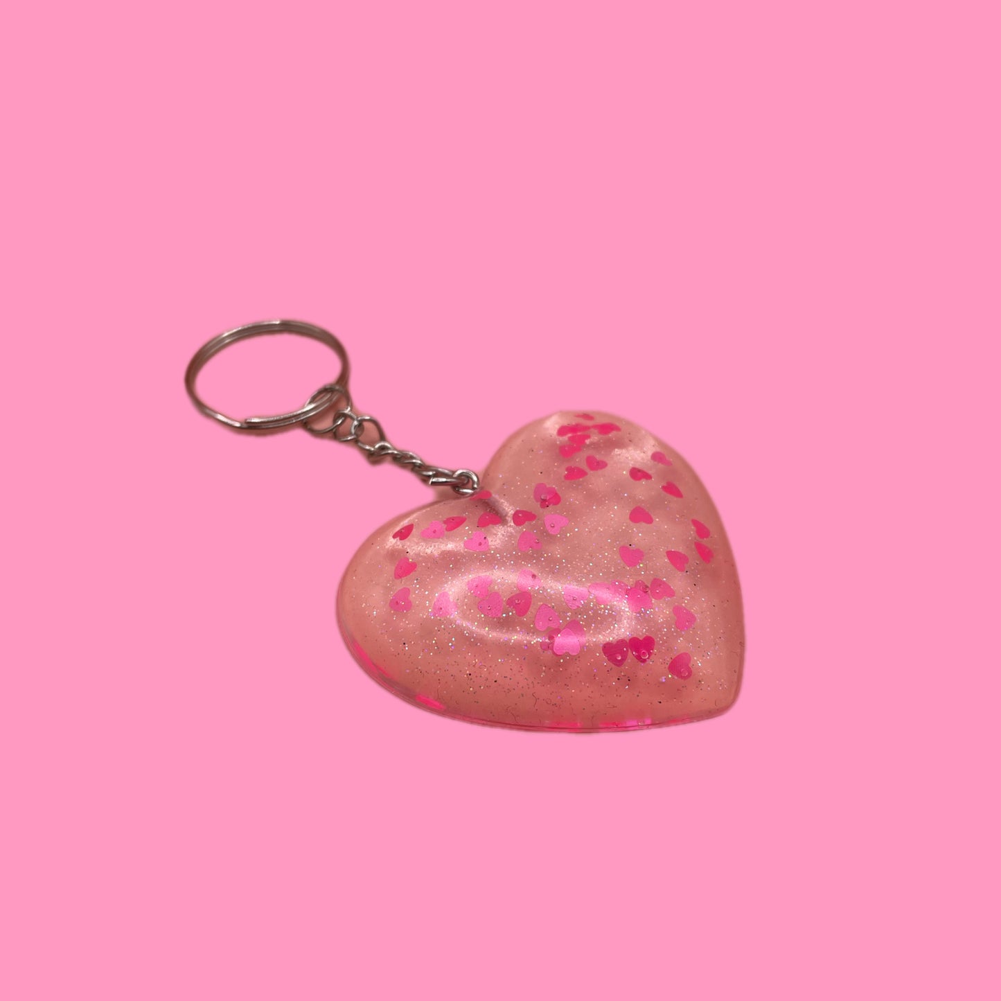 Heart glitter