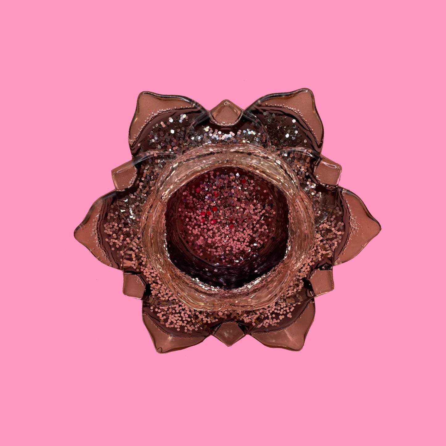 Glitter candle holder 2