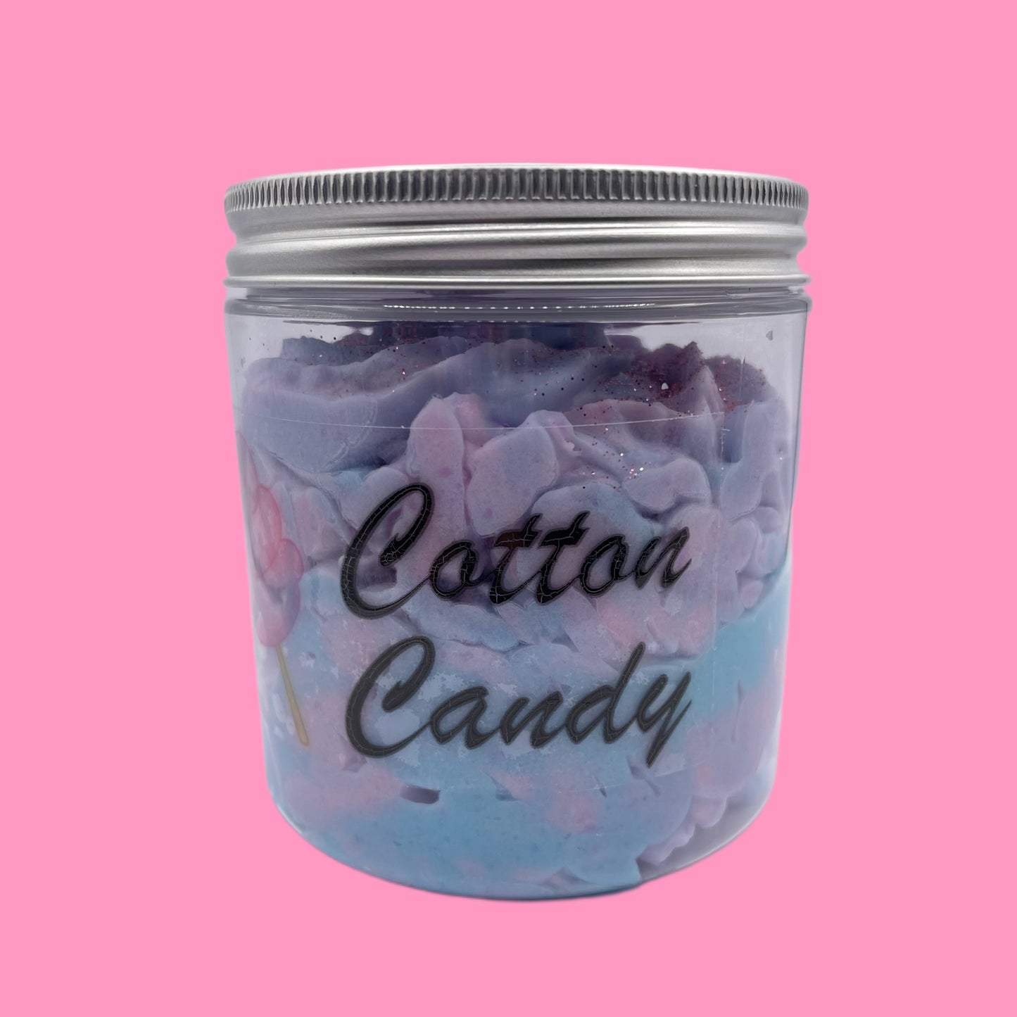 Fondant in a jar - Cotton Candy