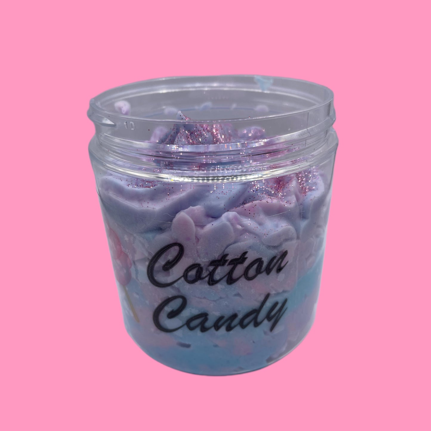Fondant in a jar - Cotton Candy
