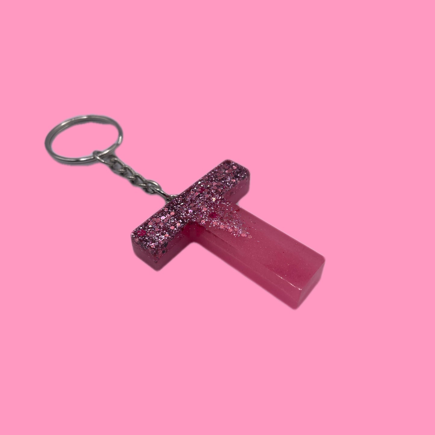 Pink & Glitter Letter