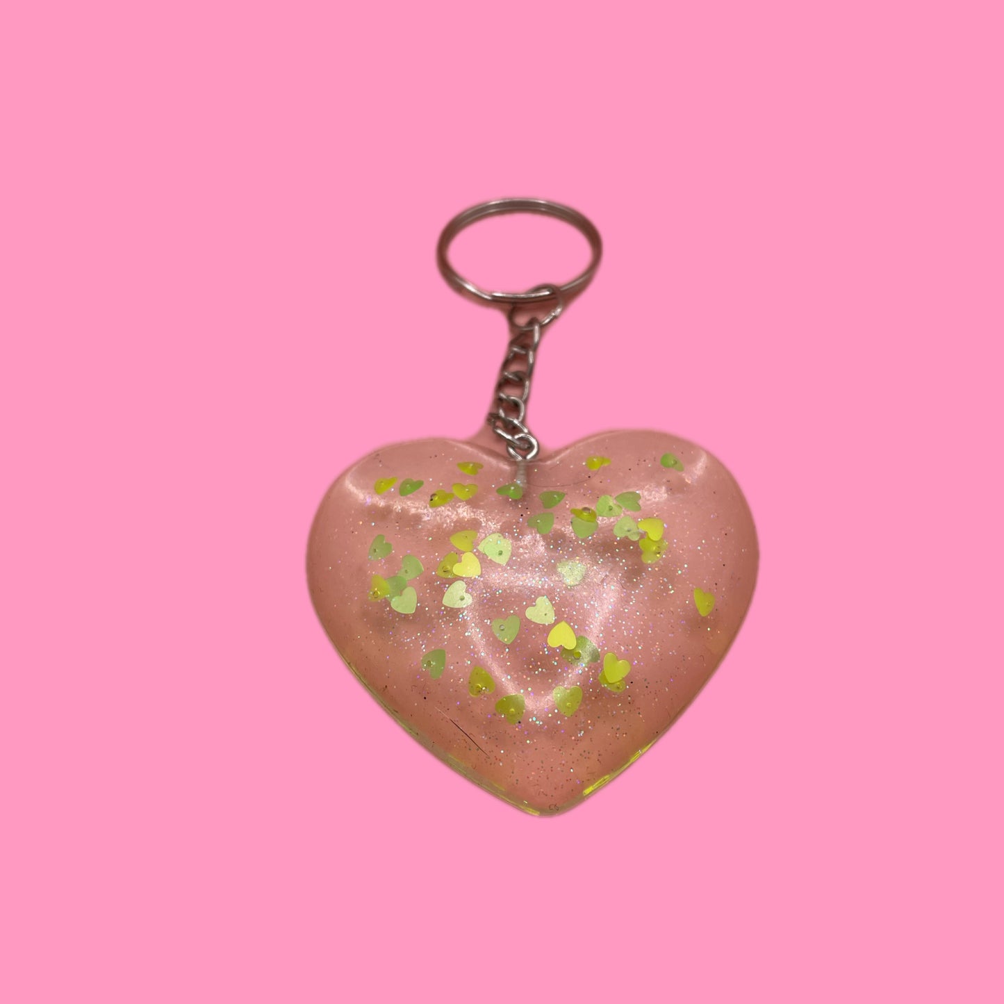 Heart glitter