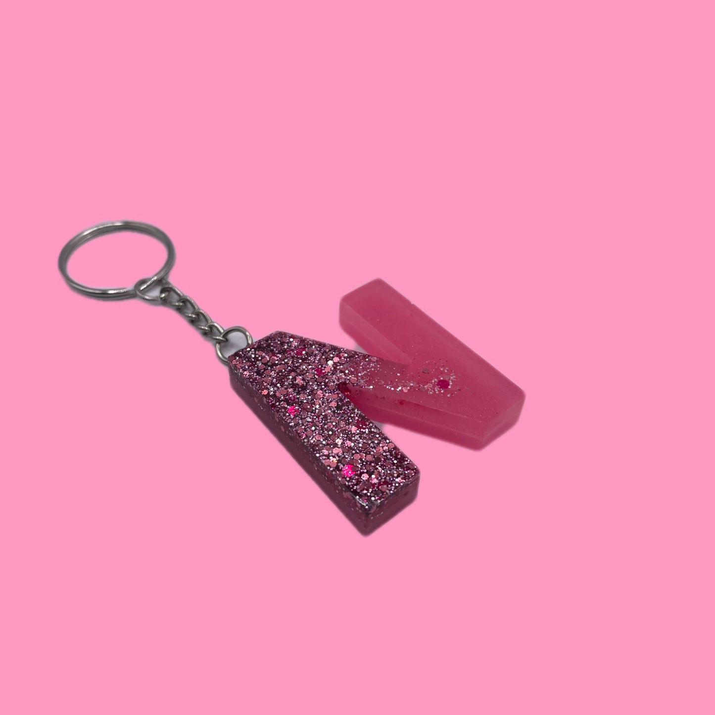 Pink & Glitter Letter