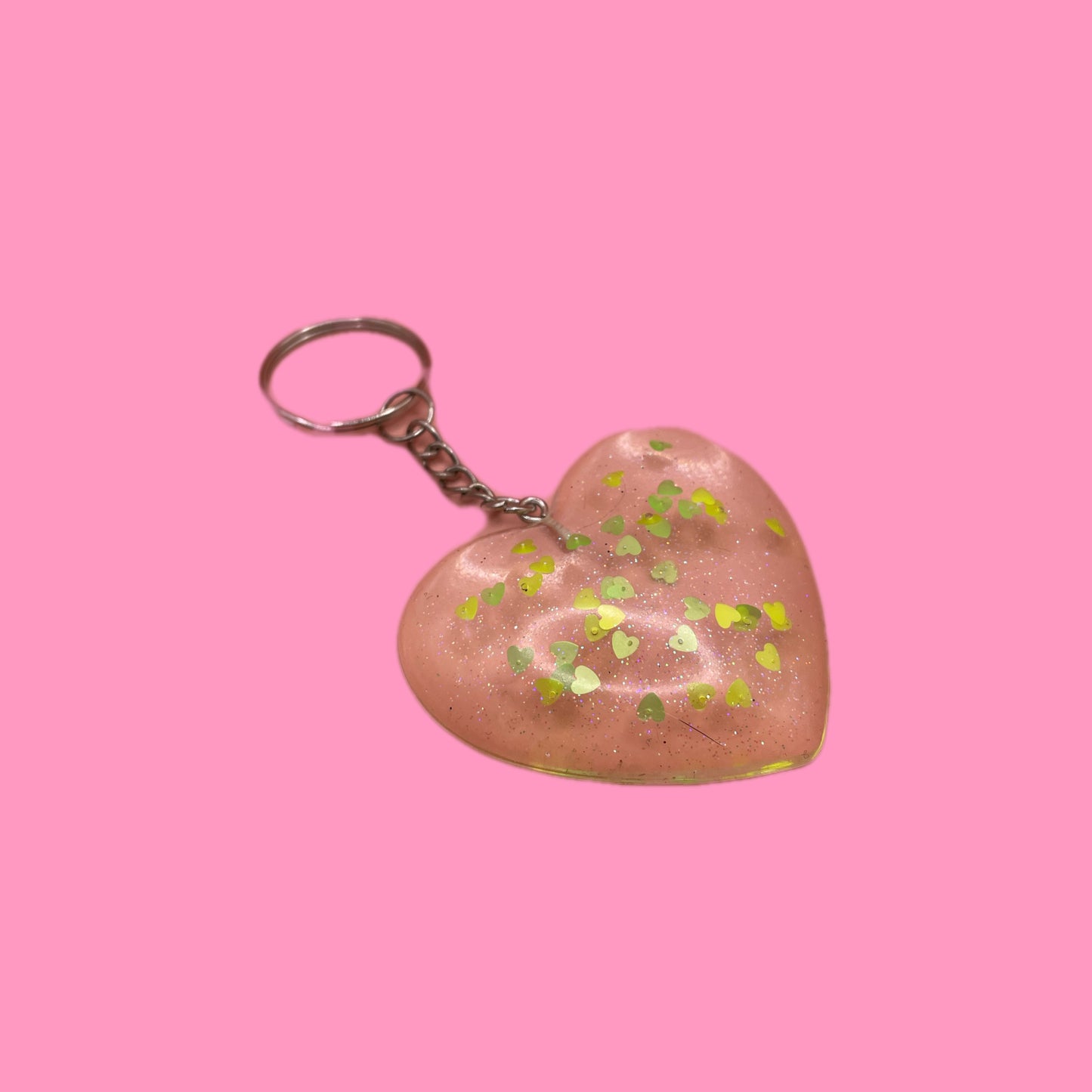 Heart glitter