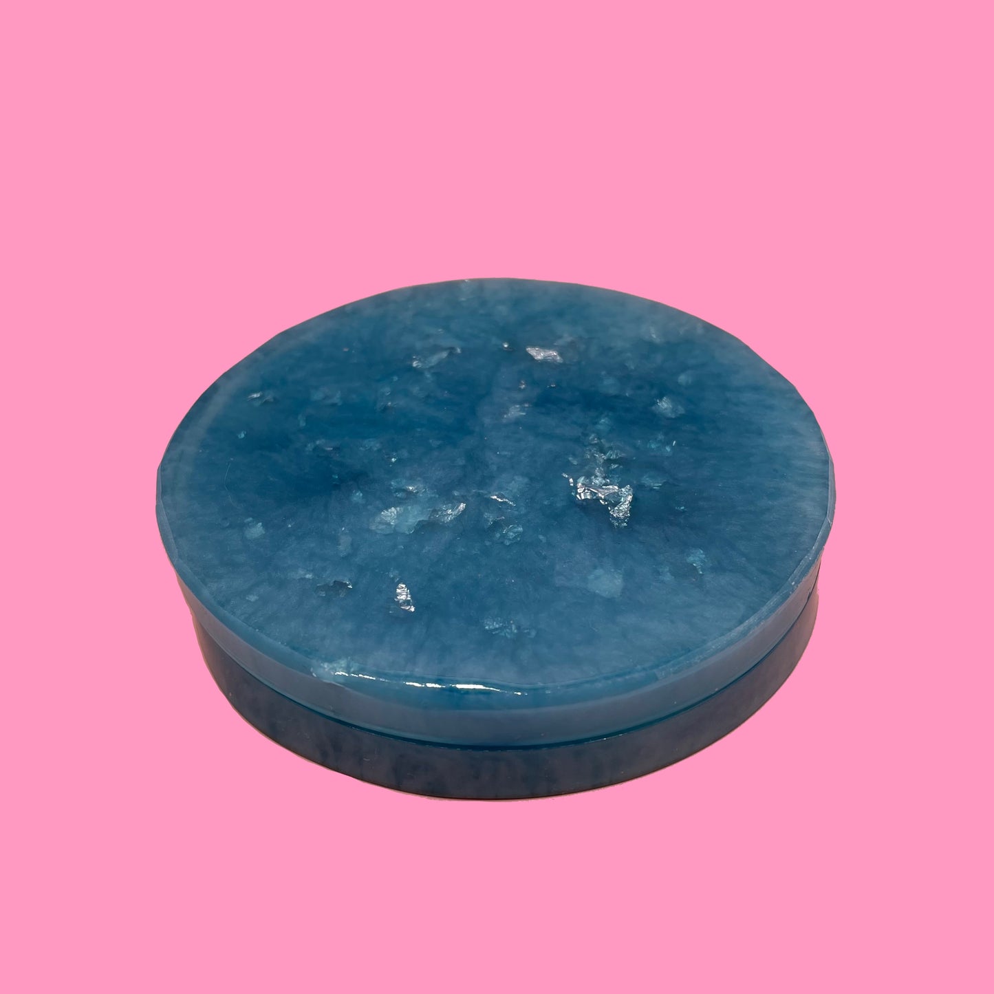 Blue eyelash box