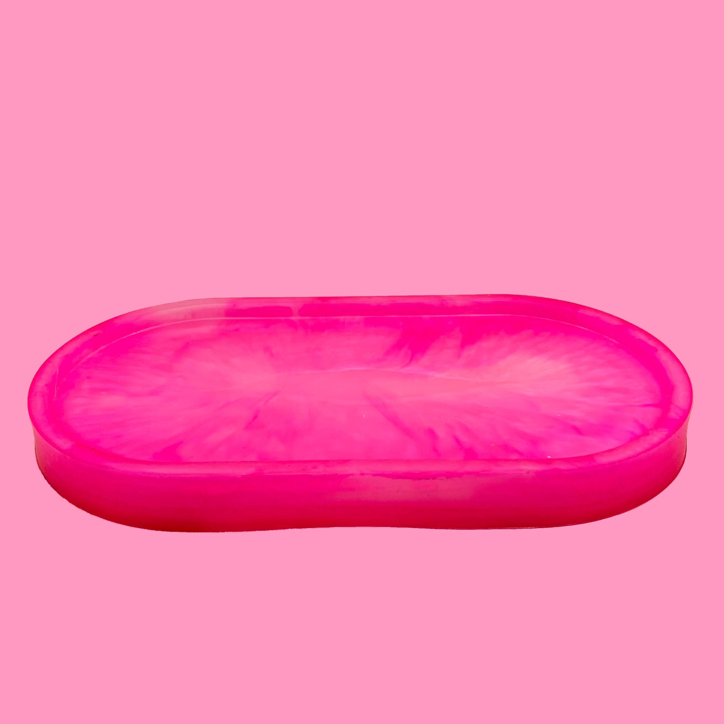 Vide poche ovale pink