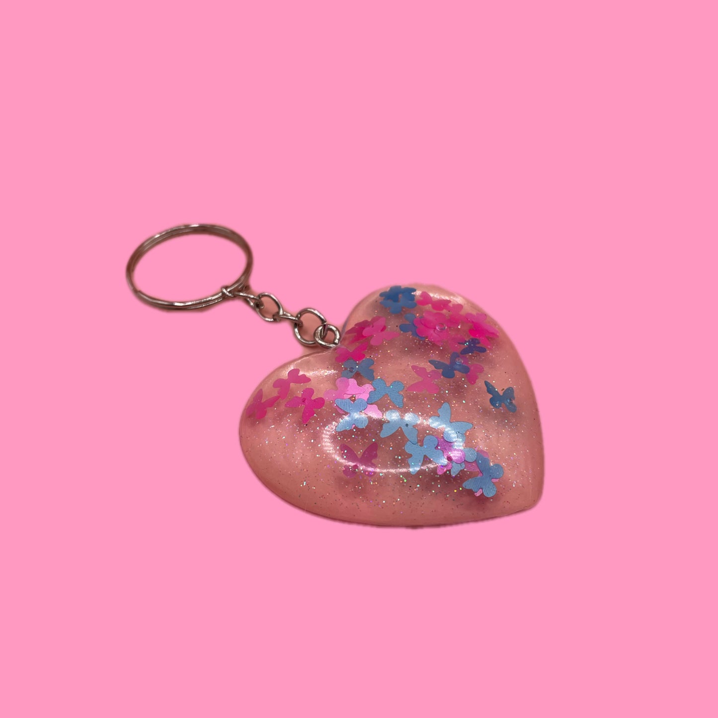 Heart glitter