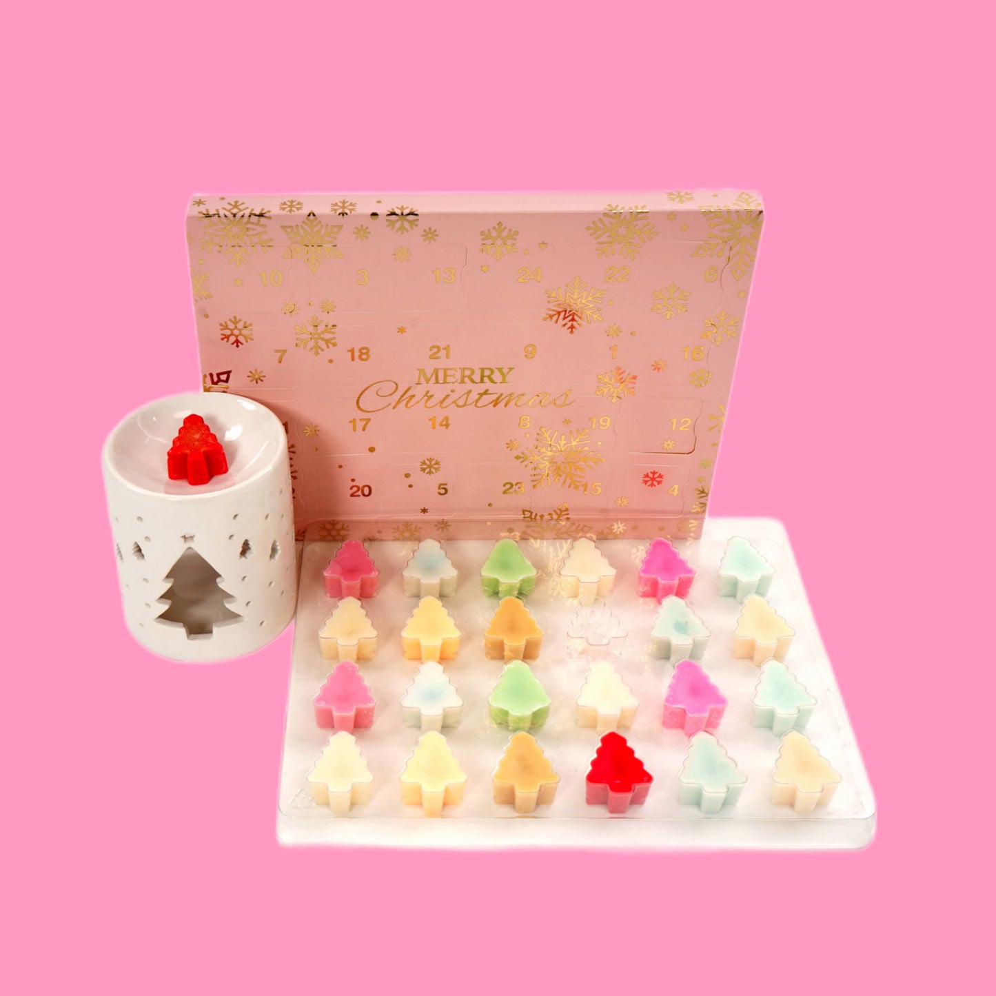 Calendrier de l'Avent Rose