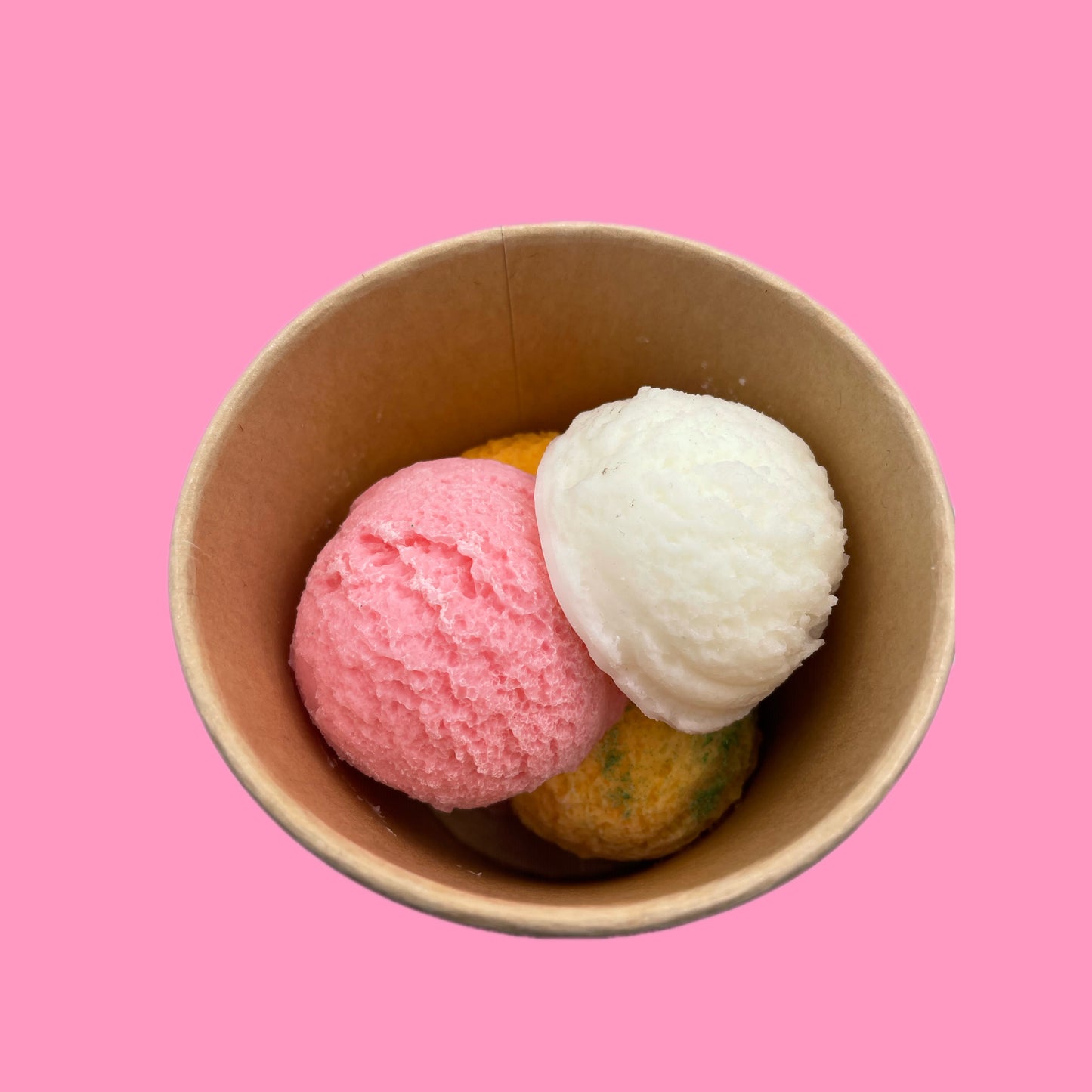 5 scoops of ice cream (melted)