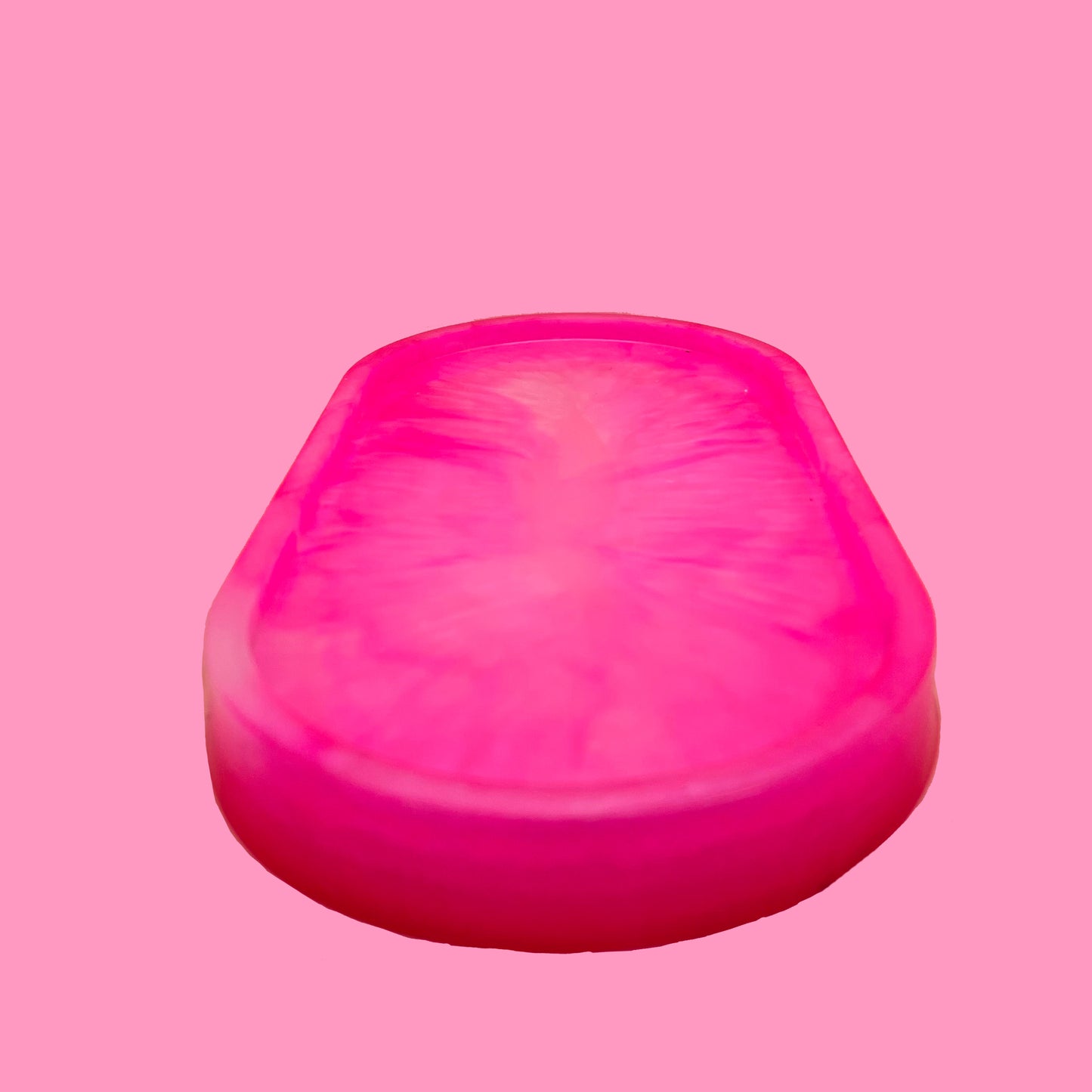 Vide poche ovale pink