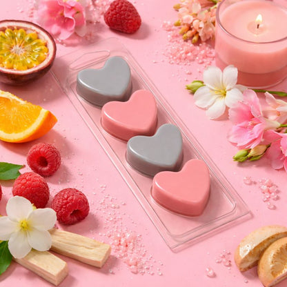 Pinky Girl 4 petits coeurs