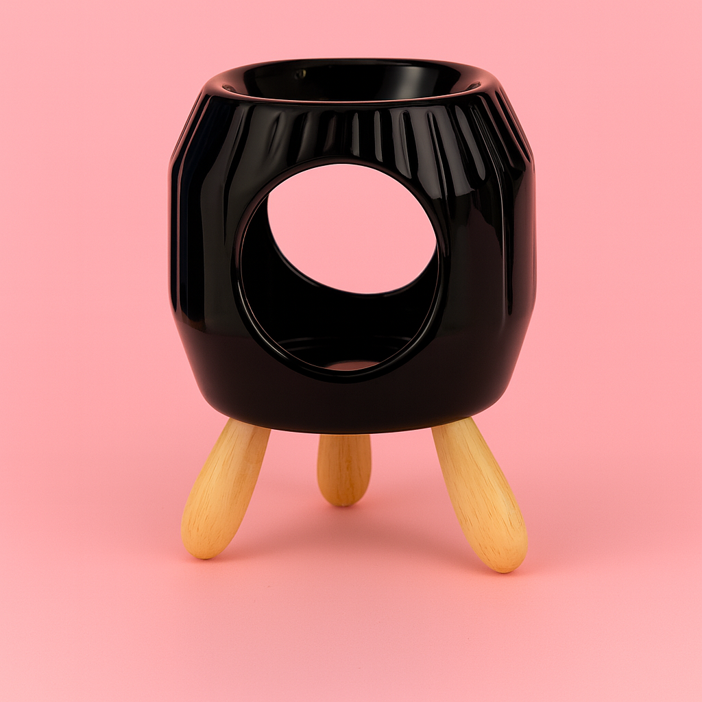 Brûleur à relief et à pied