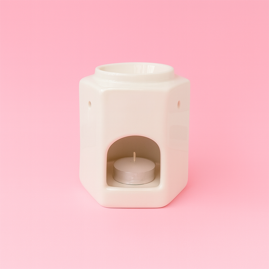 Brûleur hexagone - Blanc