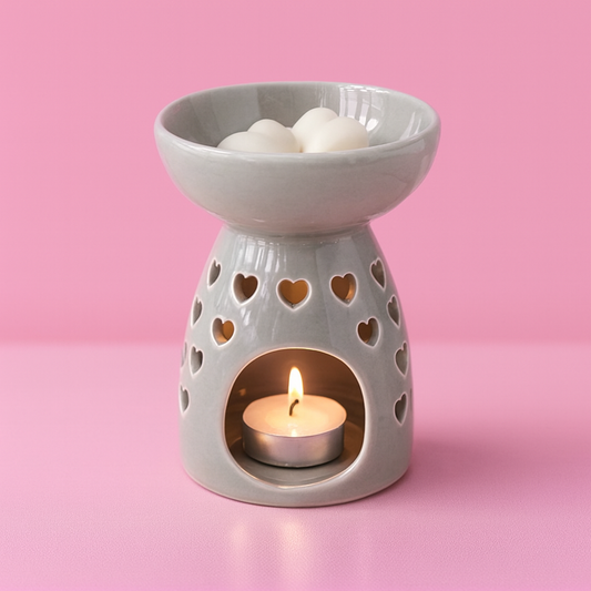 Brûleur Deep Dish Hearts- Gris