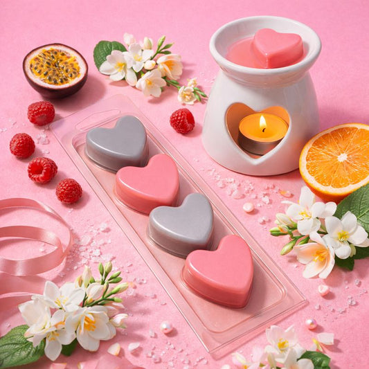 Pinky Girl 4 petits coeurs