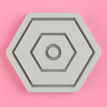 Hexagon Candle Silicone Mold