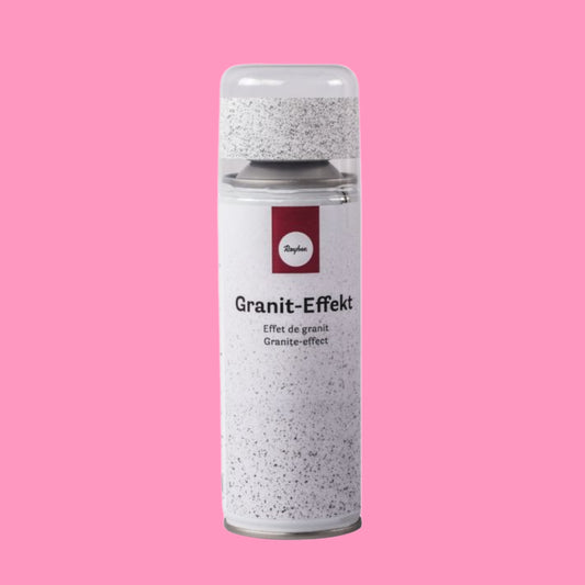 Spray granite blanc