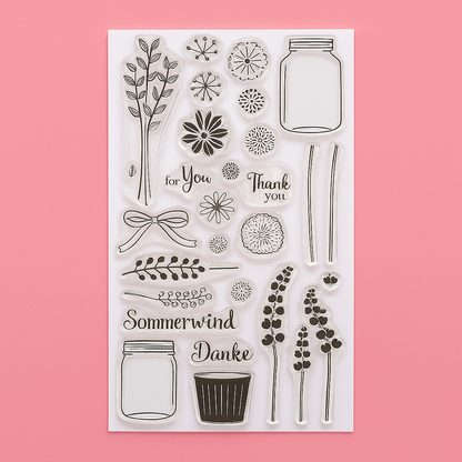 Clear Stamps Botanical