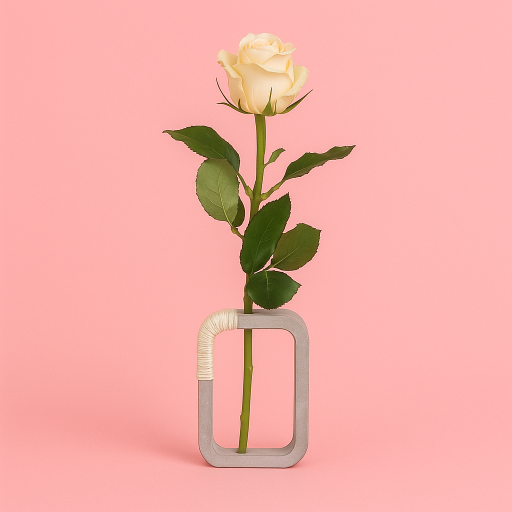 Silikonform Rechteckvase