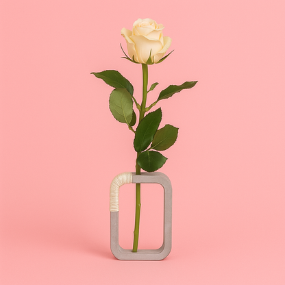 Silikonform Rechteckvase