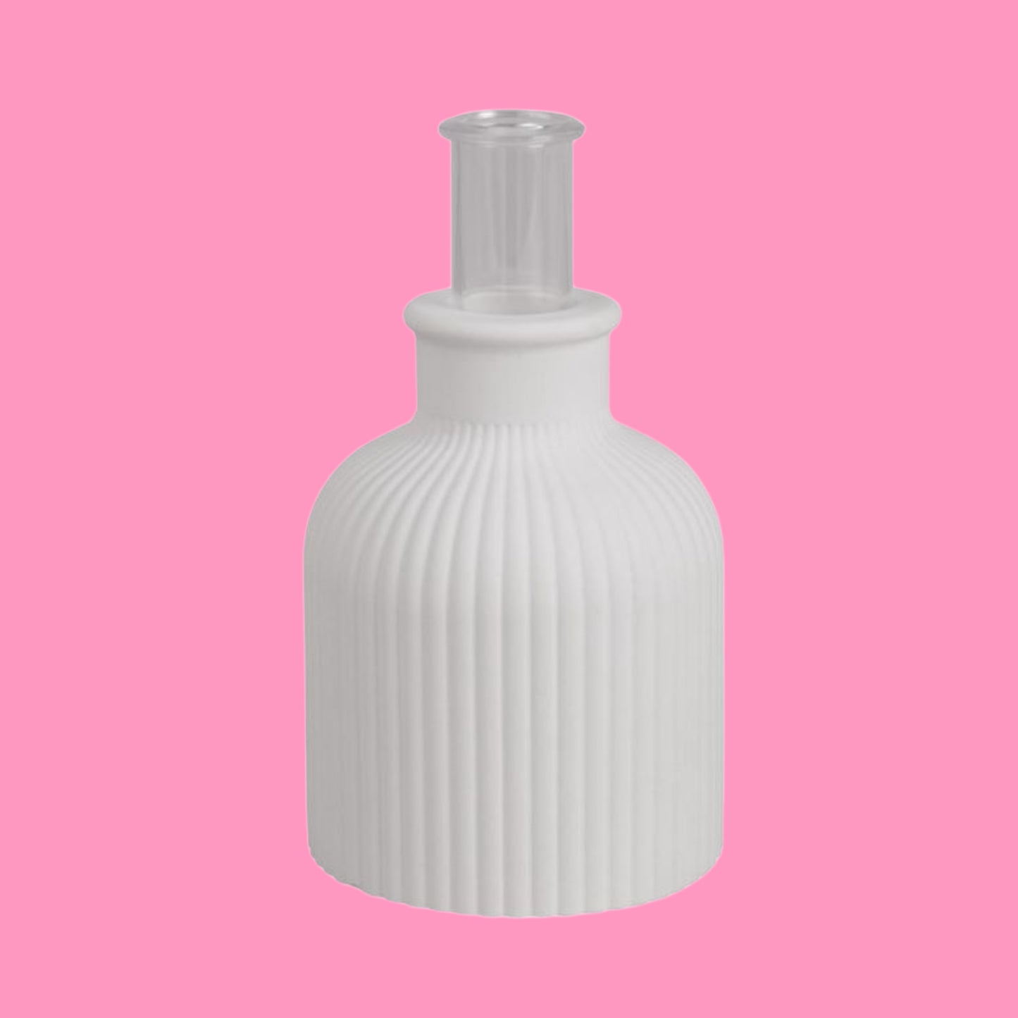 Moule en silicone Vase fin cannelé