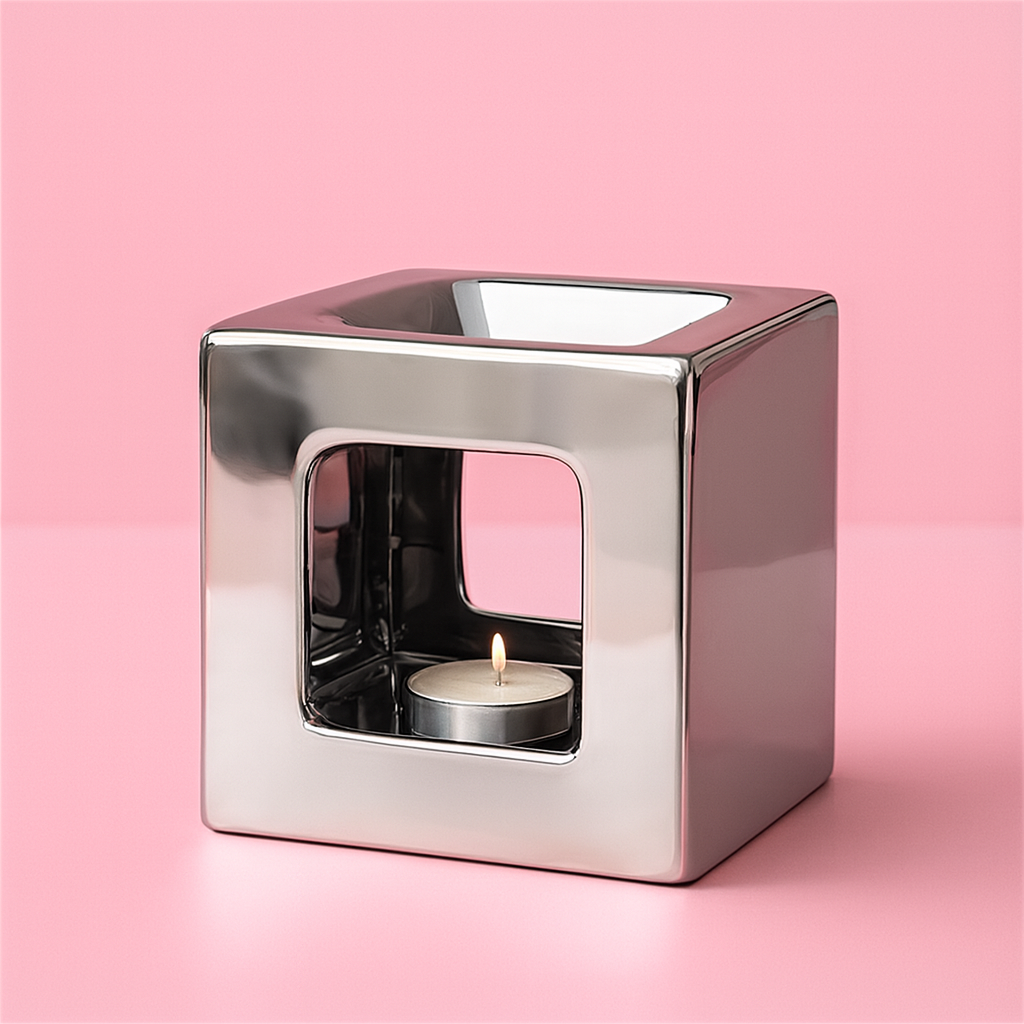 Brûleur Cube - Chrome