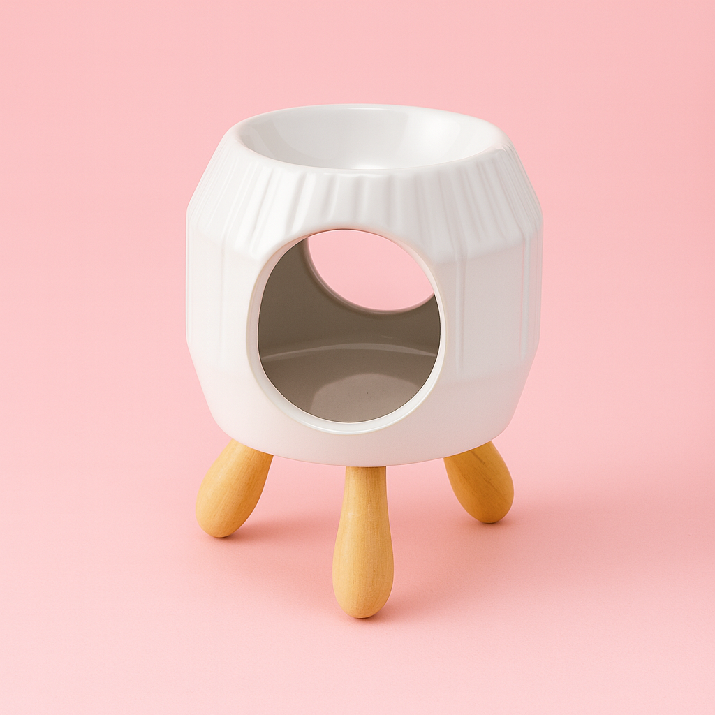 Brûleur à relief et à pied