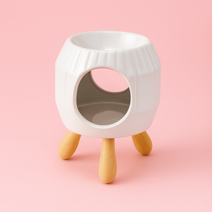 Brûleur à relief et à pied