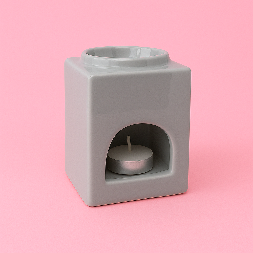 Brûleur carré - Gris